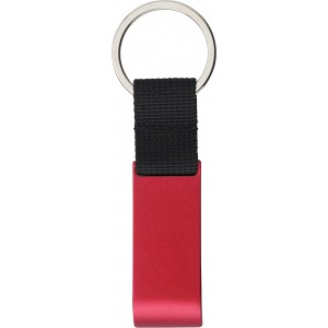 Metal key holder Lionel, red (Keychains)