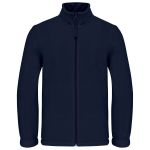 KIDS' FULL ZIP FLEECE JACKET, Navy (KA920NV)