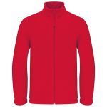 KIDS' FULL ZIP FLEECE JACKET, Red (KA920RE)