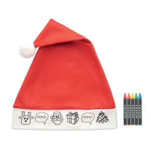 Kids Santa hat, Red (Decorations)