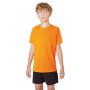 KIDS' SHORT SLEEVED SPORTS T-SHIRT, Orange