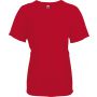 KIDS' SHORT SLEEVED SPORTS T-SHIRT, Red