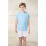 KIDS' SHORT SLEEVED SPORTS T-SHIRT, Sky Blue