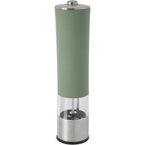 Kirkenes electric salt or pepper mill, Heather green (Metal kitchen equipments)