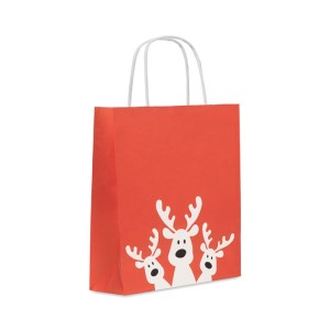 Gift paper bag small, Red <font size=1>[ENG]</font>