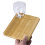 Bamboo serving board Kennedy, brown
