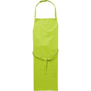 Cotton (180 gr/m2) apron Misty, lime (Apron)