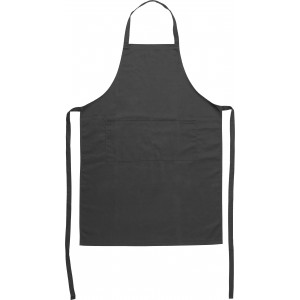 Cotton and polyester (240 gr/m2) apron Luke, black (Apron)