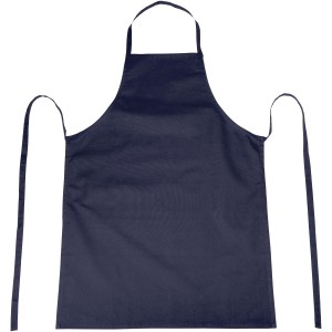 Reeva 100% cotton apron with tie-back closure, Navy (Apron)