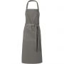 Viera apron with 2 pockets, Light grey