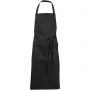 Viera apron with 2 pockets, solid black
