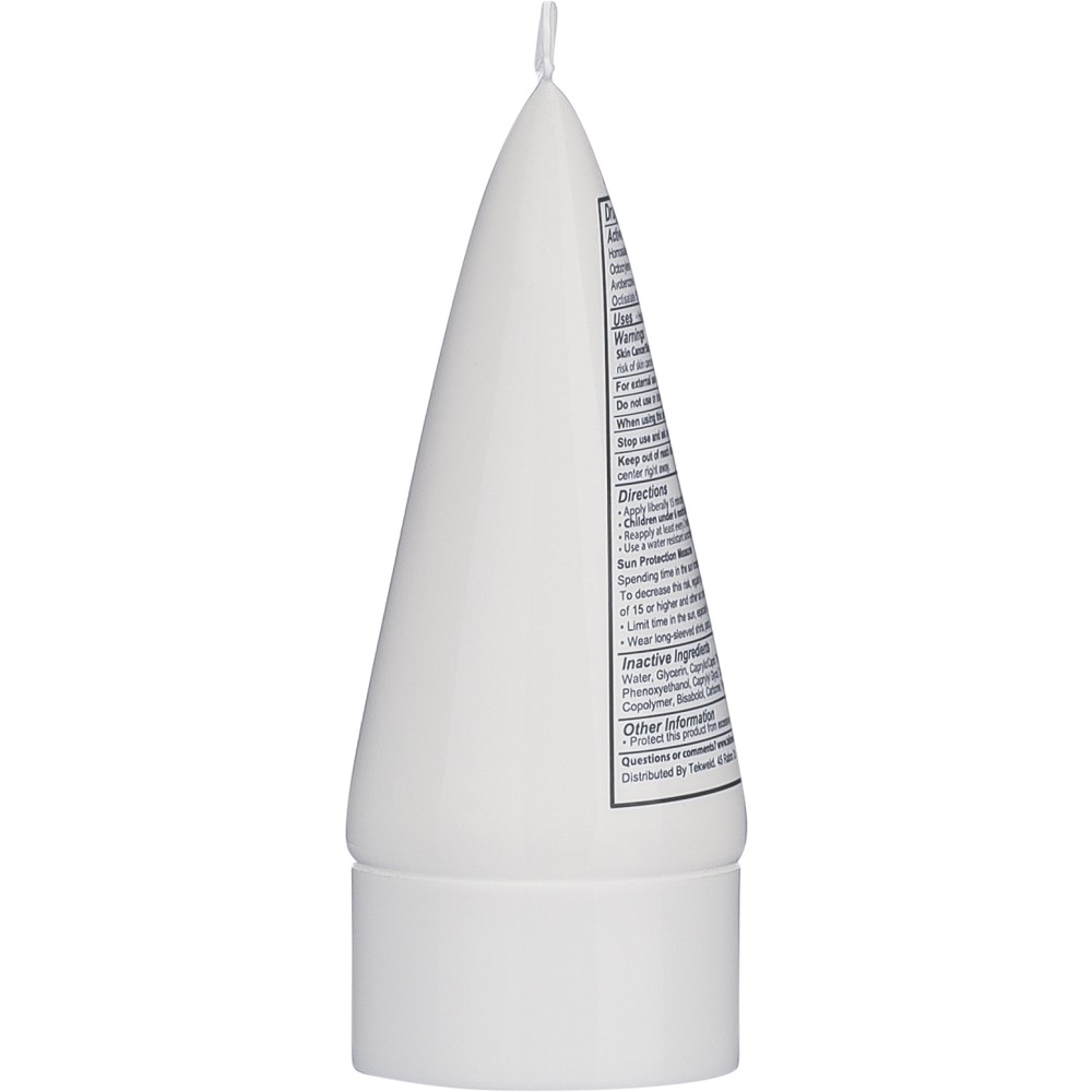 PE sunscreen tube Maelis, white (Körperpflegeprodukte)