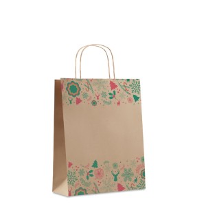 Gift paper bag medium, Beige <font size=1>[ENG]</font>