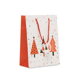 Gift paper bag medium, White <font size=1>[ENG]</font>