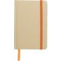 Kraft notebook John, orange