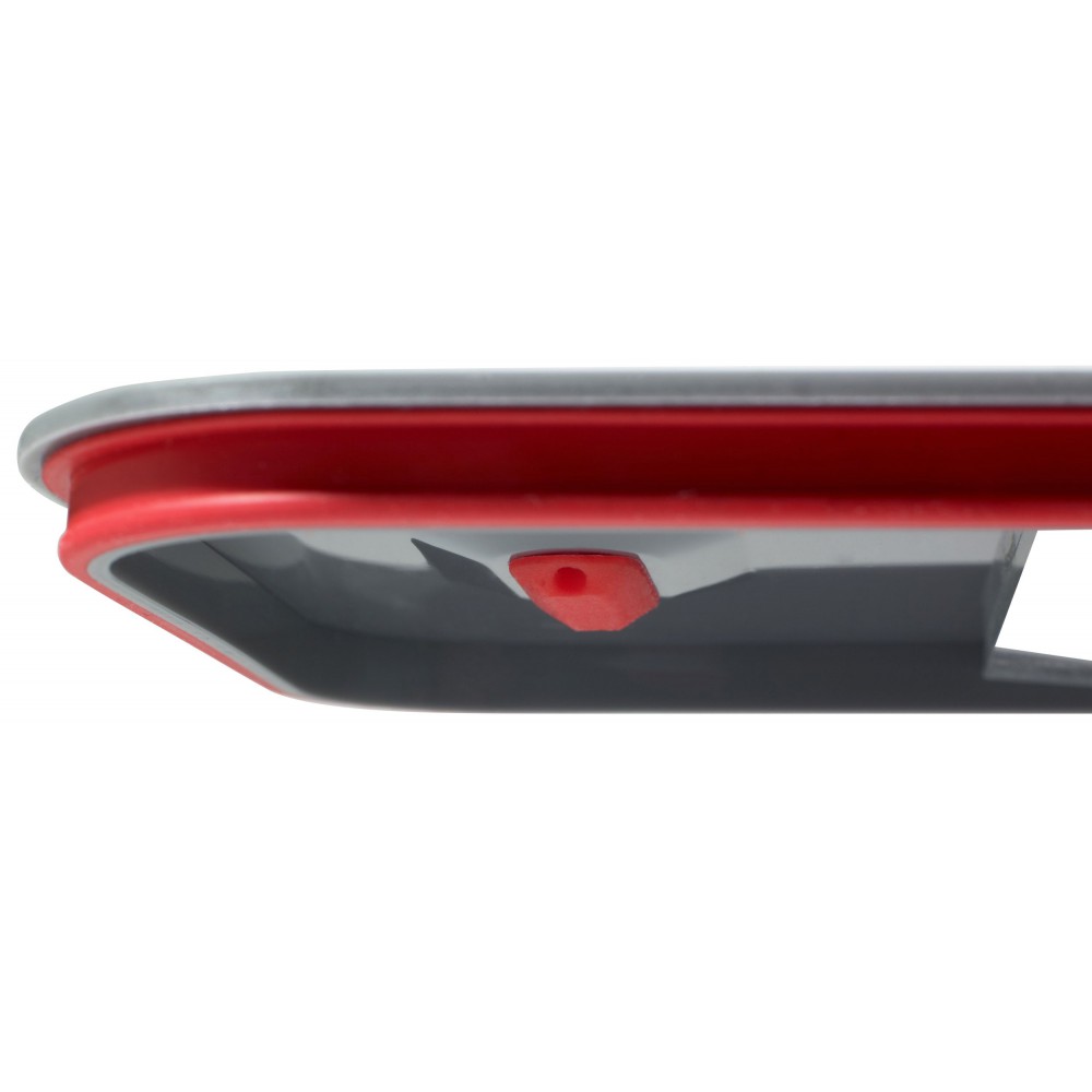 Brotdose(850 ml) aus Silikon und Kunststoff Veronica, Rot (Küchenutensilien aus Kunststoff)