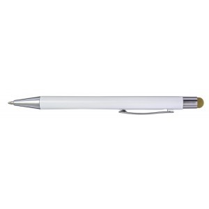 Kugelschreiber aus Aluminium Lise, Gold (Mehrfarbige oder Multifunktions Kugelschreiber)