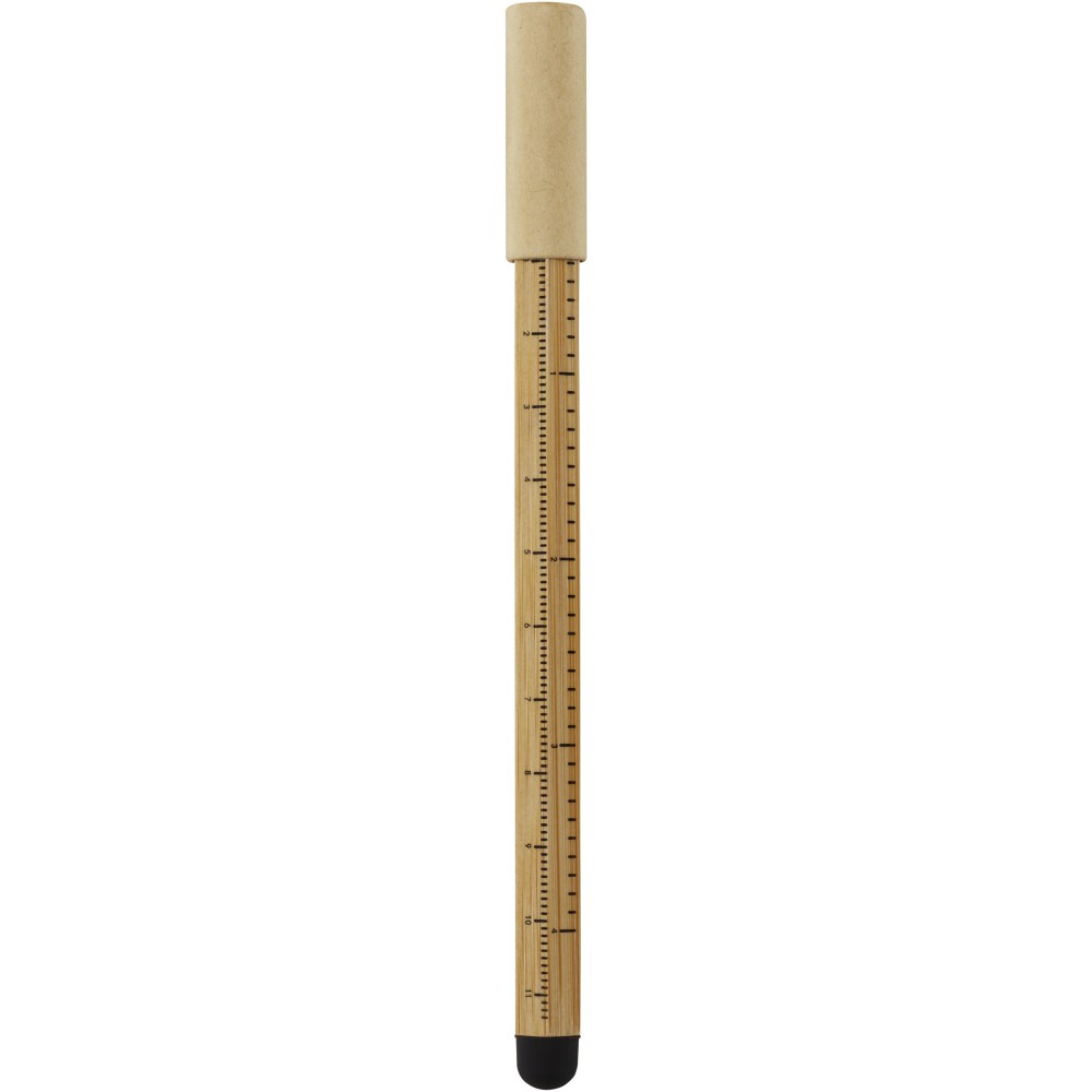 Seniko tintenloser Bambus Kugelschreiber, natur (Kugelschreiber aus Holz, Bambus, Karton)