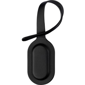 Recycled PU tag Kaia, black <font size=1>[ENG]</font>