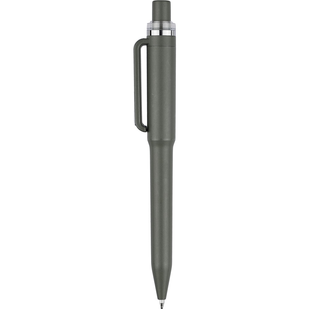 Recycled ABS ballpen Zephyra, anthracite (Kunststoffkugelschreiber)