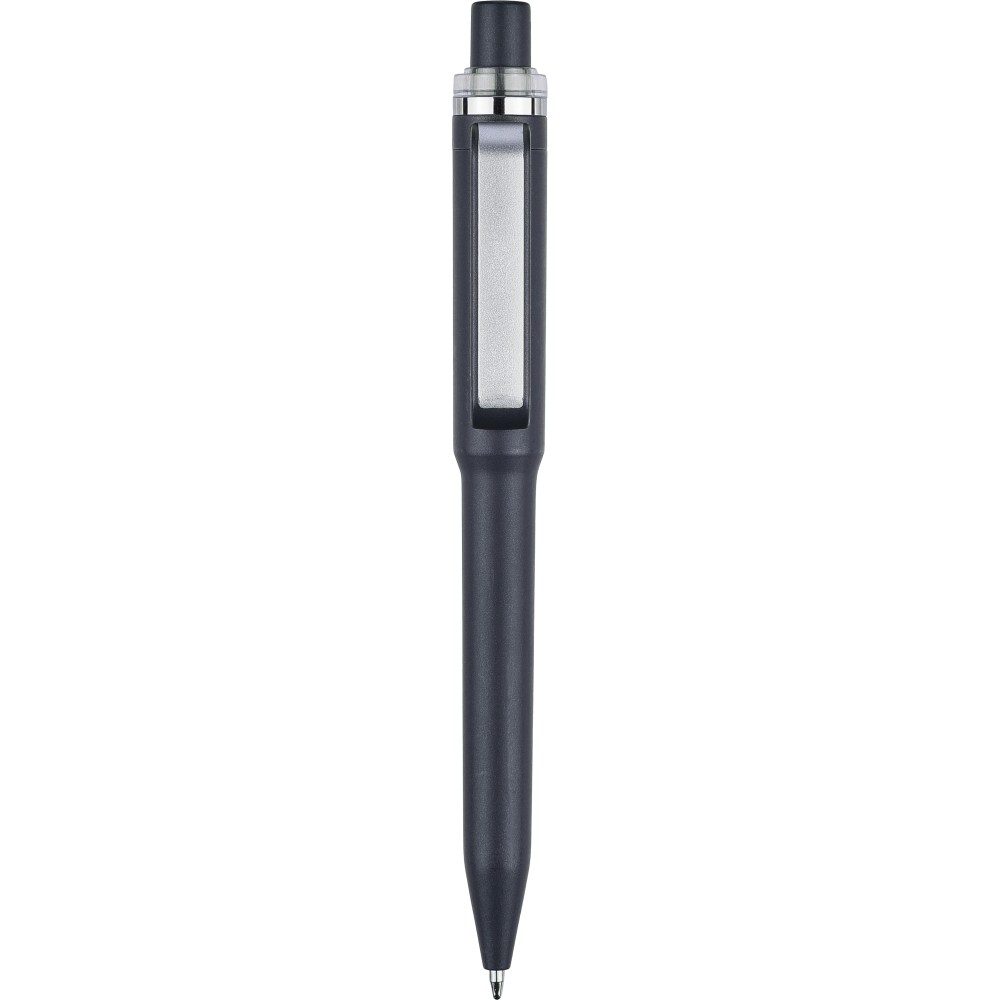Recycled ABS ballpen Zephyra, blue (Kunststoffkugelschreiber)