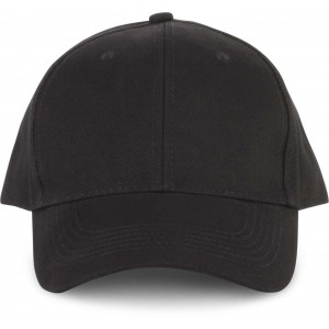6 PANELS ORGANIC COTTON CAP, Black, U <font size=1>[ENG]</font>
