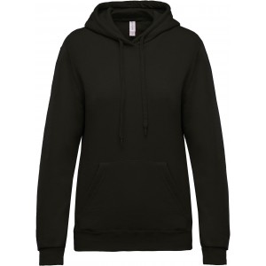 LADIES? HOODED SWEATSHIRT, Dark Grey (Pullovers)