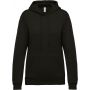 LADIES? HOODED SWEATSHIRT, Dark Grey