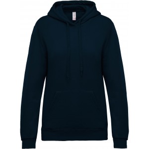 LADIES? HOODED SWEATSHIRT, Navy (Pullovers)