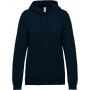 LADIES? HOODED SWEATSHIRT, Navy