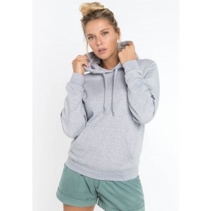 LADIES? HOODED SWEATSHIRT, Oxford Grey (Pullovers)