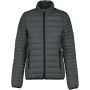 LADIES' LIGHTWEIGHT PADDED JACKET, Marl Dark Grey