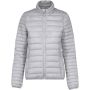 LADIES' LIGHTWEIGHT PADDED JACKET, Marl Silver