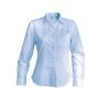 LADIES' LONG-SLEEVED COTTON POPLIN SHIRT, Bright Sky