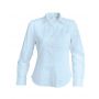 LADIES' LONG-SLEEVED OXFORD SHIRT, Oxford Blue