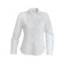 LADIES' LONG-SLEEVED OXFORD SHIRT, White