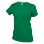 LADIES' SHORT SLEEVE CREW NECK T-SHIRT, Kelly Green