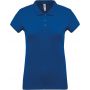 LADIES? SHORT-SLEEVED PIQU POLO SHIRT, Light Royal Blue