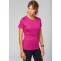 LADIES' SHORT-SLEEVED SPORTS T-SHIRT, Fluorescent Yellow