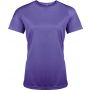 LADIES' SHORT-SLEEVED SPORTS T-SHIRT, Violet