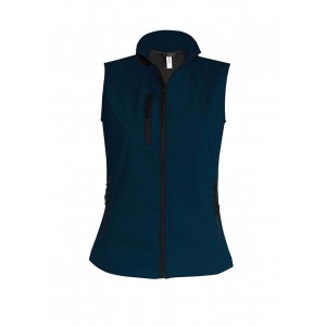 LADIES' SOFTSHELL BODYWARMER, Navy (Vests)