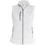 LADIES' SOFTSHELL BODYWARMER, White