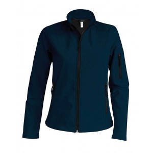 LADIES' SOFTSHELL JACKET, Navy (Jackets)