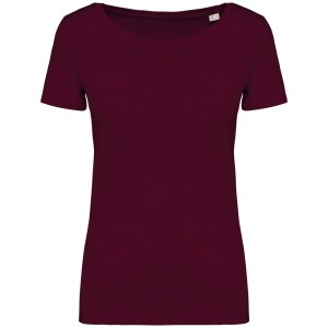 LADIES' T-SHIRT, Dark Cherry (T-shirt, 90-100% cotton)