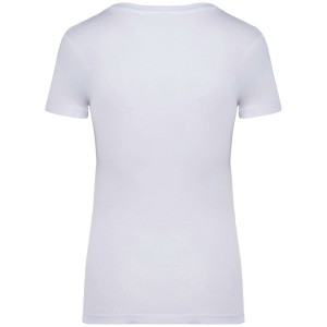 LADIES' T-SHIRT, White (T-shirt, 90-100% cotton)