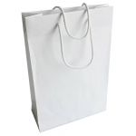 Paper bag, white