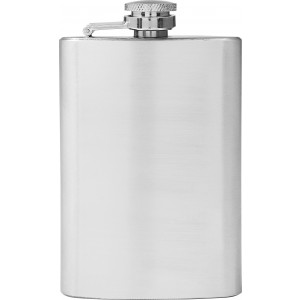 Flachmann aus Stahl (100 ml) Ingrid, Silber