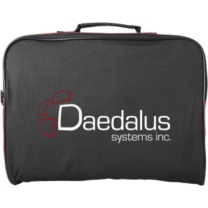 Florida conference bag, solid black,Red (Laptop & Conference bags)