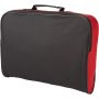 Florida conference bag, solid black,Red