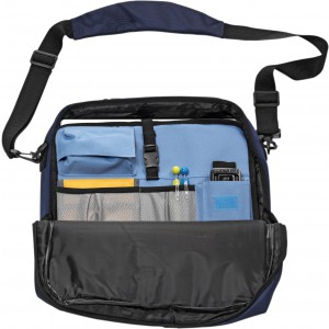 Polyester (1680D) laptop bag Lulu, blue (Laptop & Conference bags)